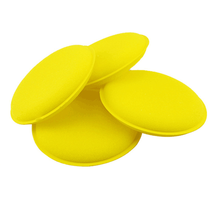 Customized Sponge Wax Applicator Pads Car Waxing Polish Sponge Auto Microfiber Sponge