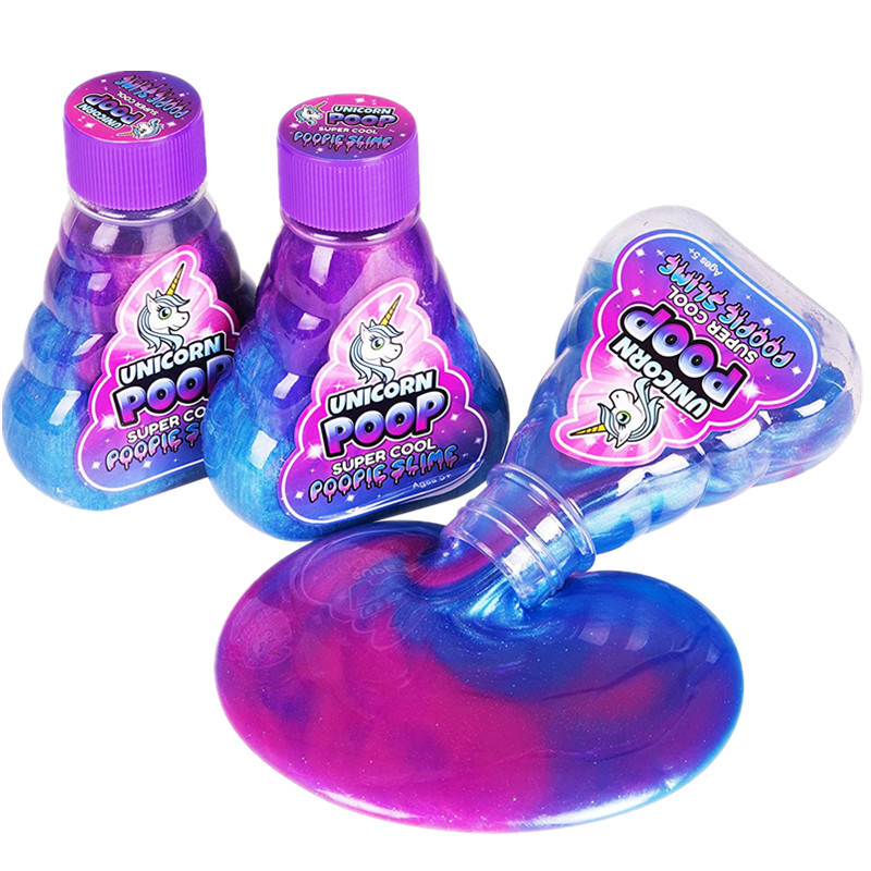 Горячая продажа мышление Crazy красочные супер Playdough Galaxy шпатлевка NON-TOXC Единорог корма Slime
