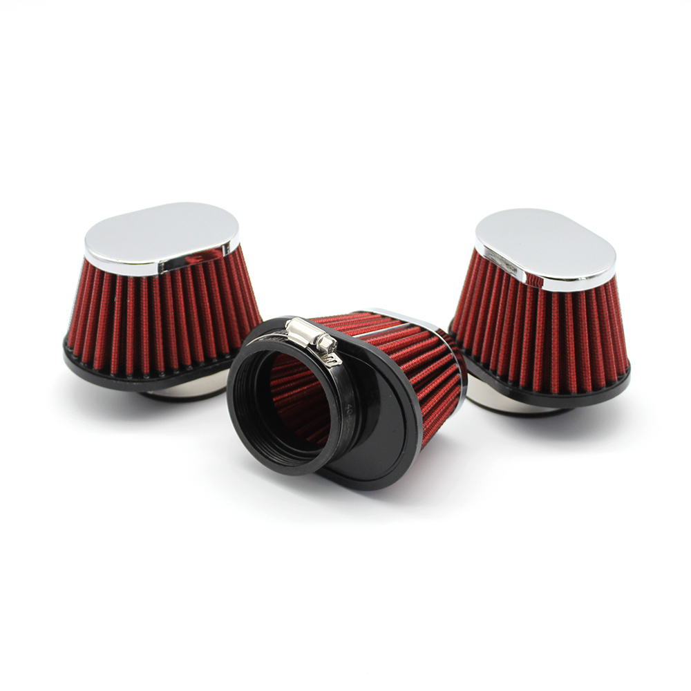 Motorcycle Air Filter 51MM 55MM 60MM Cold Air Intake System