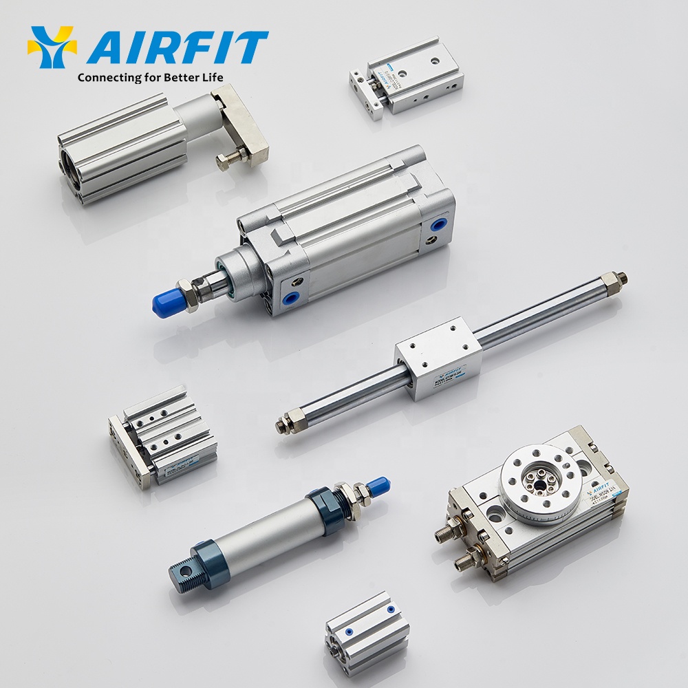 Airtit MAL Серии алюминиевого сплава мини 500t пневматический цилиндр