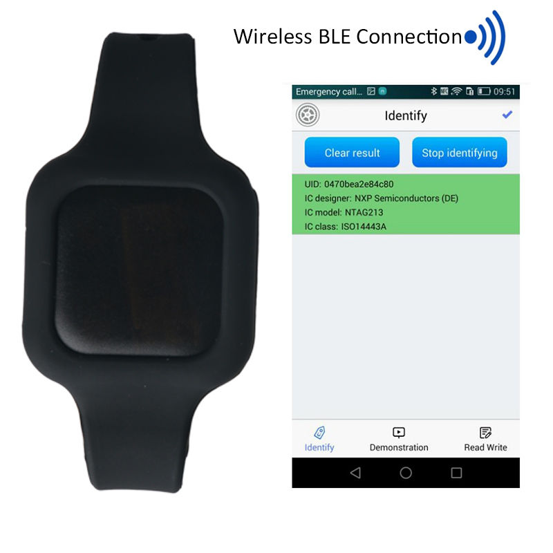 Bluetooth пассивный USB UHF RFID считыватель