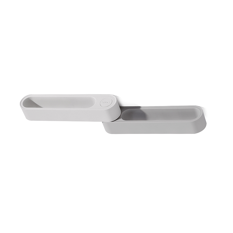 New Design Save Space Wall Type One Layer Shoe Rack Double Layers Rotary Shoe Rack Plastic Wall Mounted Shoe Shelf