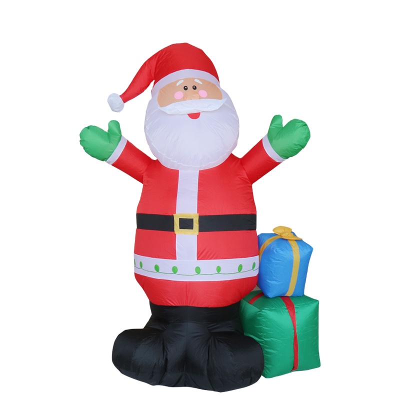 Inflatable Santa Claus Wholesale 7Ft 2.1M Santa Claus Christmas Inflatables Outdoor Decorations