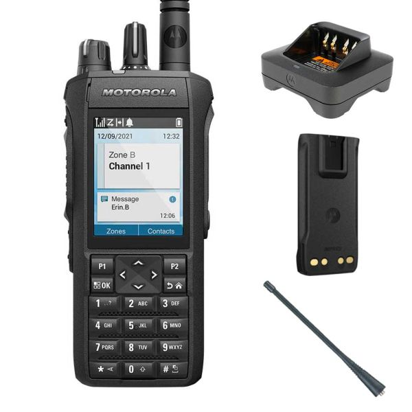 Новейшая оригинальная цифровая рация GPS R7, портативная рация, Wi-Fi, DMR, двухстороннее радио для Motorola R7 FKP, полная клавиатура