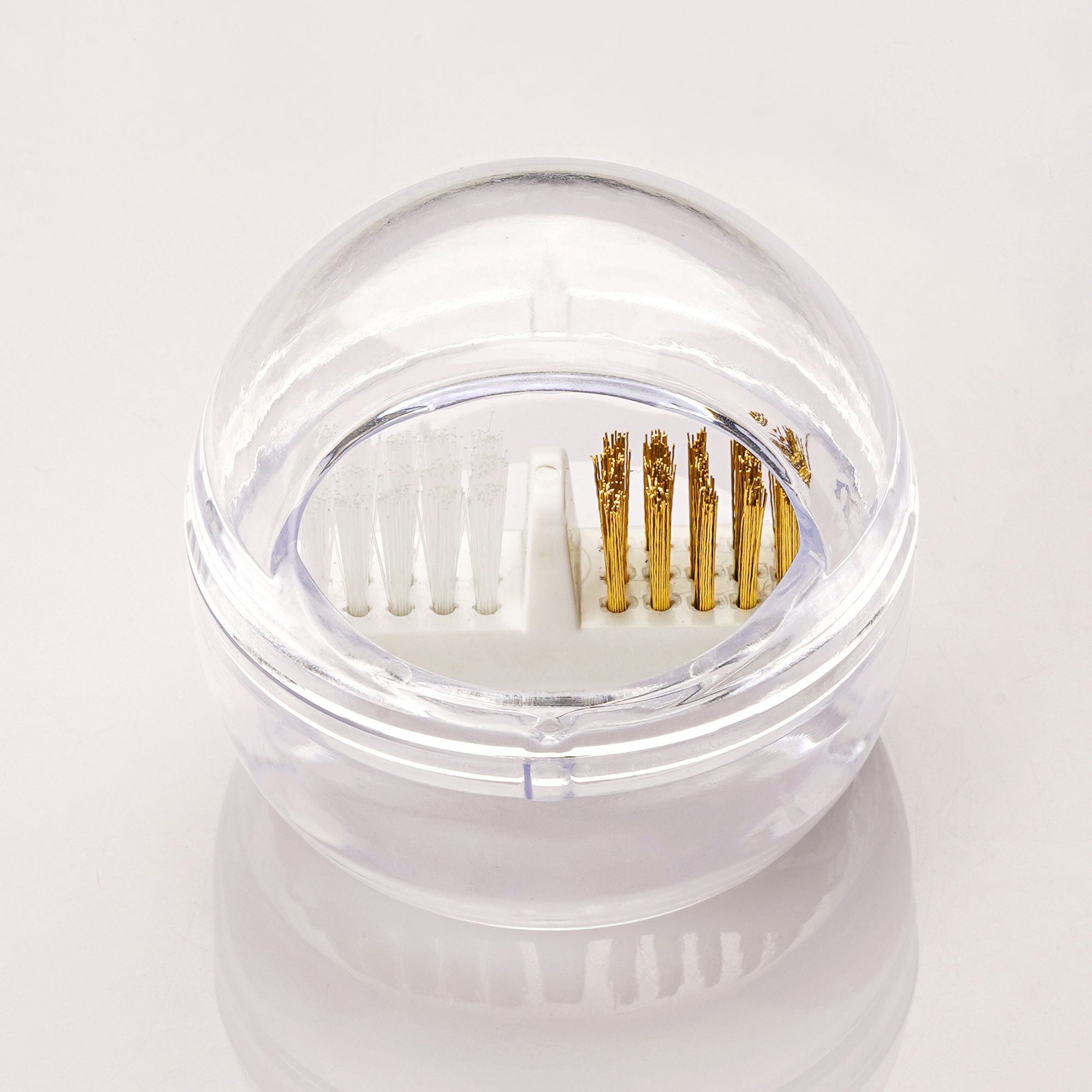 Manicure Tungsten Ceramic Nail Drill Bits Cleaning Dust Brush Soft Hard Steel Wire Copper And Nylon Brush Cleaner Cases Box
