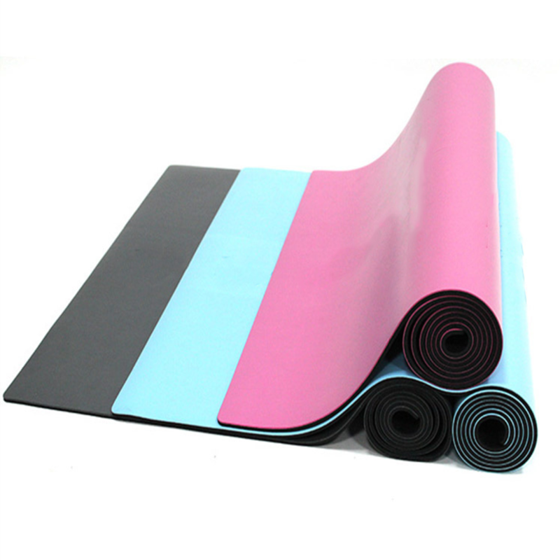 Eco Friendly Non Anti Slip 4mm Thick Pu Natural Rubber Yoga Mat