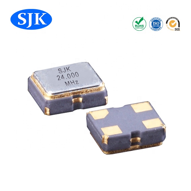 SJK SMD 2520 серия кварцевых кристаллов 7E с индивидуальной частотой