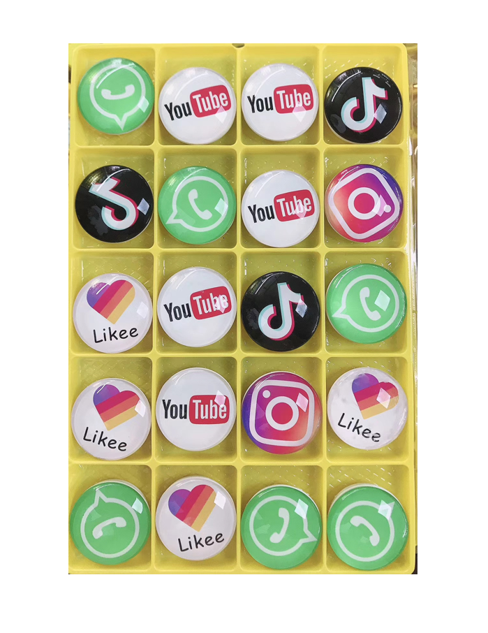 Подставка для мобильного телефона с логотипом на заказ youtube tik tok likee