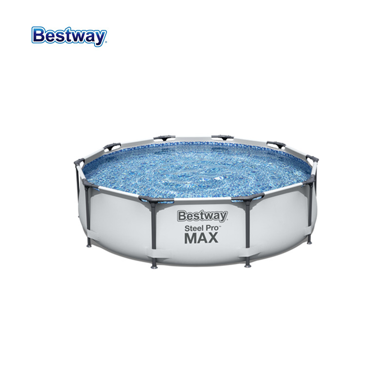 Bestway Steel Pro Max 56406 Picine Above Ground PVC Material Round Swim Pool Metal Frame Swim Pool