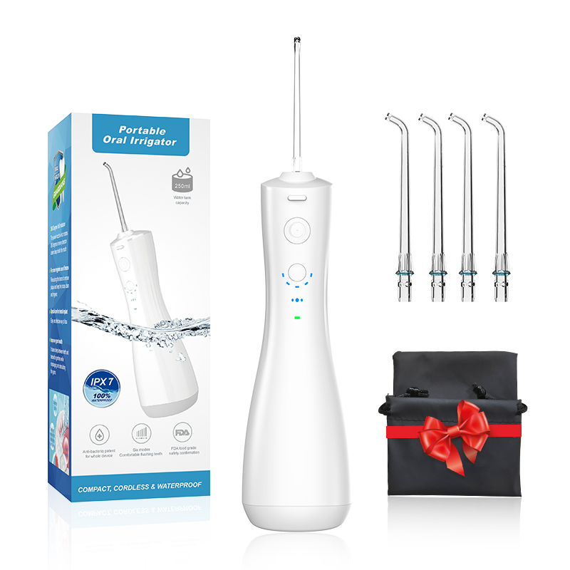 Multifunction Manual wireless waterproof Oral irrigator Water Dental Flosser Teeth Cleaning Tool