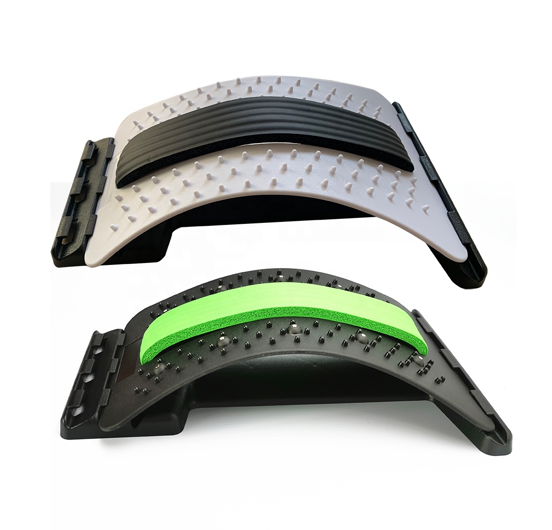 Adjustable Lower Magic Lumbar Back Massager Stretcher for Neck and Posture Corrector