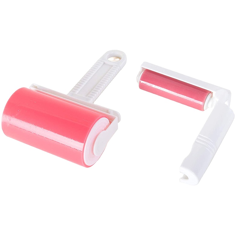 YUDA Sticky Adhesive Foldable Mini Tiny Reusable rubber gel Silicon Clothes Pet Washable Lint Roller
