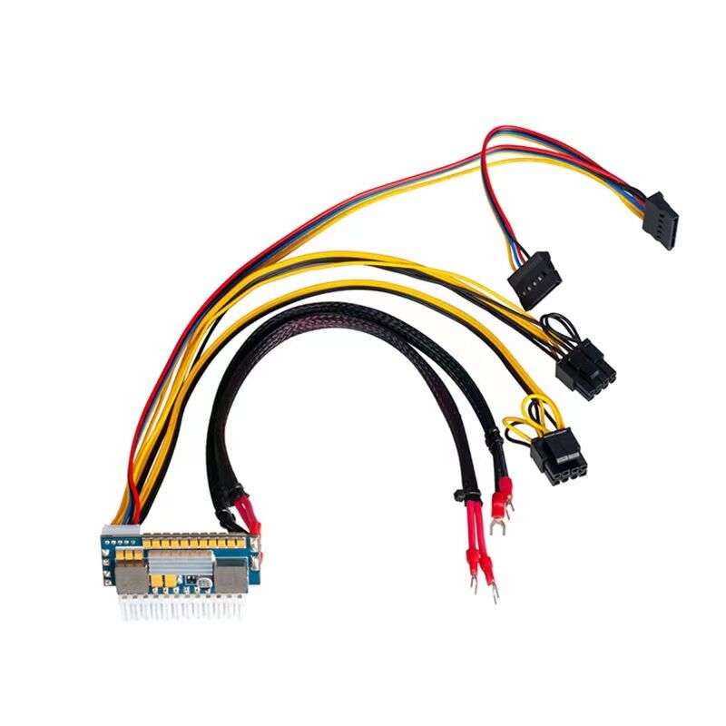 POWERFUL ATX 24pin PSU 12V 450W Pico ATX Switch PSU Mini ITX PC Power Supply DOUBLE DC 1U Case