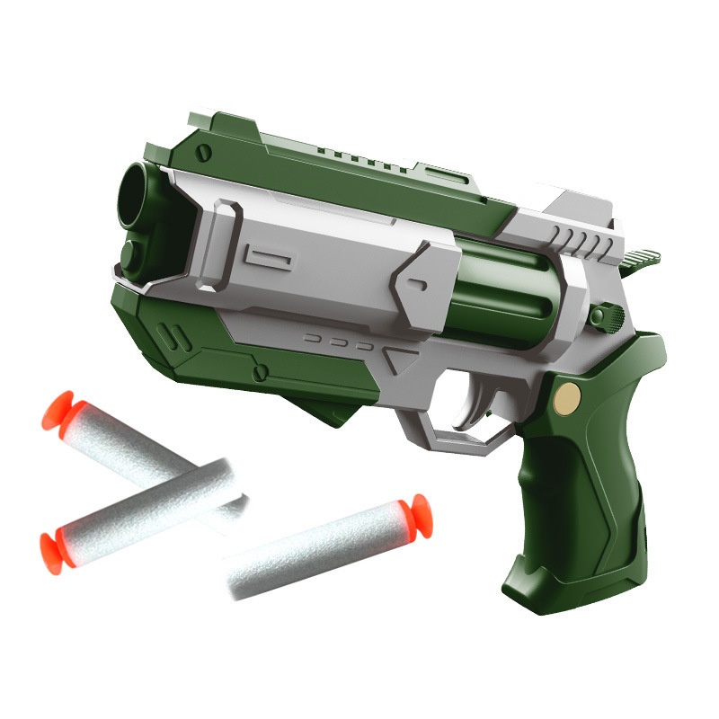 Explosive Hot Desert Eagle Glock P1911 Revolver Cartridge Soft Pistol Simulation Pistol Boy Children Toys Promotional Price