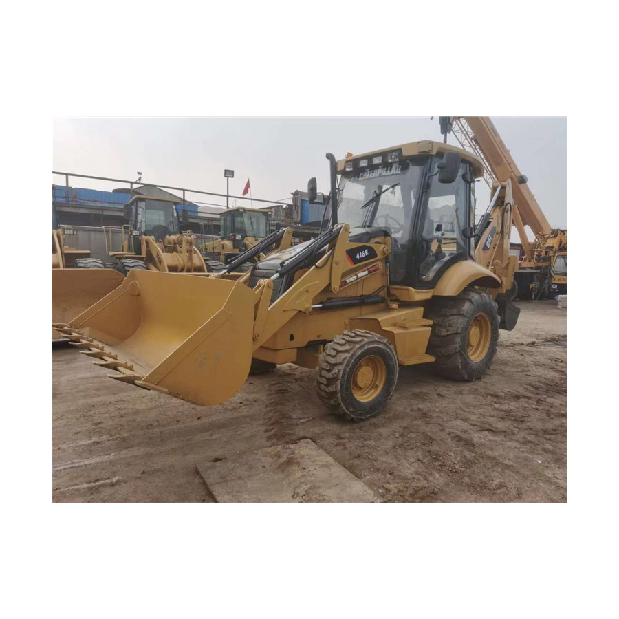 Экскаватор-погрузчик Cat 416E б/у