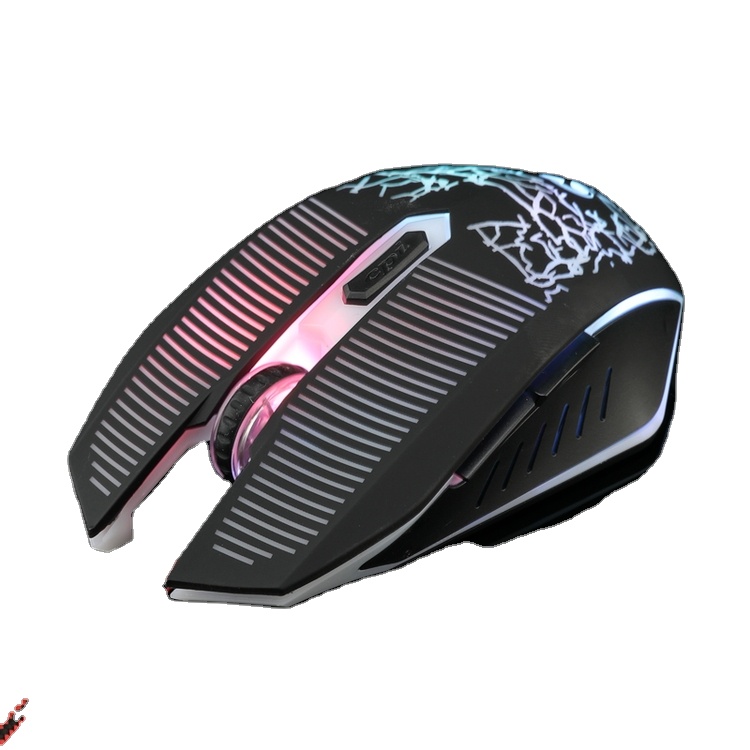 V6 game mouse Dazzle light USB cable laptop durable Internet cafe esports mouse