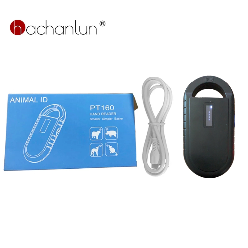 Новый черный Rfid FDX-B/A животных Rfid считыватель читатель микросхемы ISO чип OLED собака сканер 134,2 кГц Rfid стеклянный колпачок животный микрочип