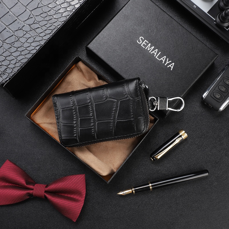 Мужская обувь из натуральной кожи для автомобильных ключей чехол leather_key_case многофункциональные брелки, брелок для ключей, чехол