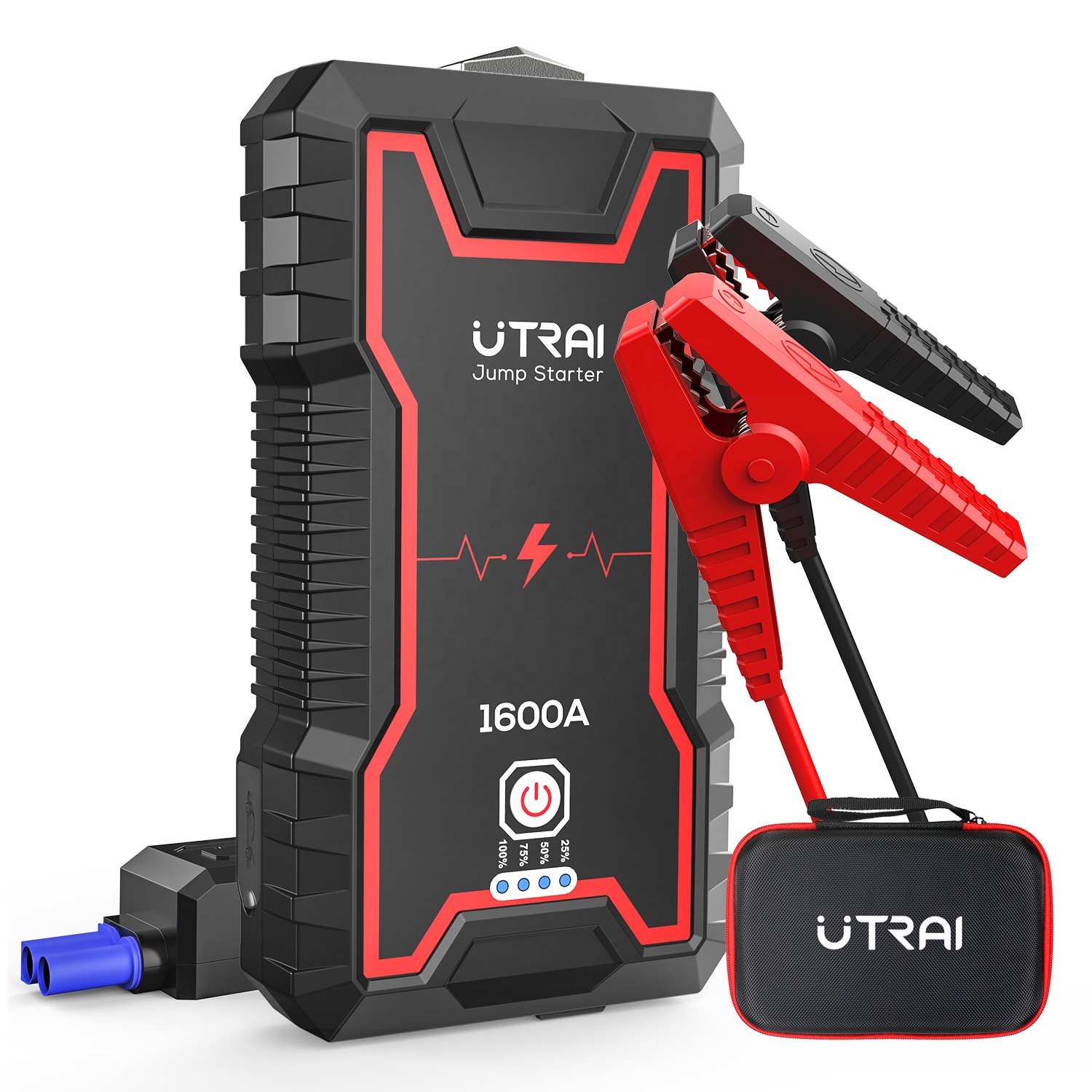 Utrai Jstar zero Power Bank 1600A 16000 мАч с пусковое устройство молоток безопасности аварийный автомобильный портативный усилитель мини скачок стартер