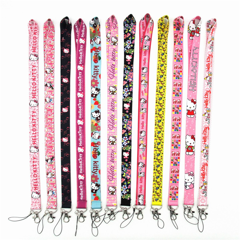 Custom lanyard ribbon polyester Cartoon Lanyard Mario Bros Neck Strap anime Lanyard halloween holiday