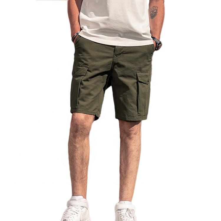 Finch garment New cargo shorts men gym half pants shorts with pocket custom nylon cargo shorts for men