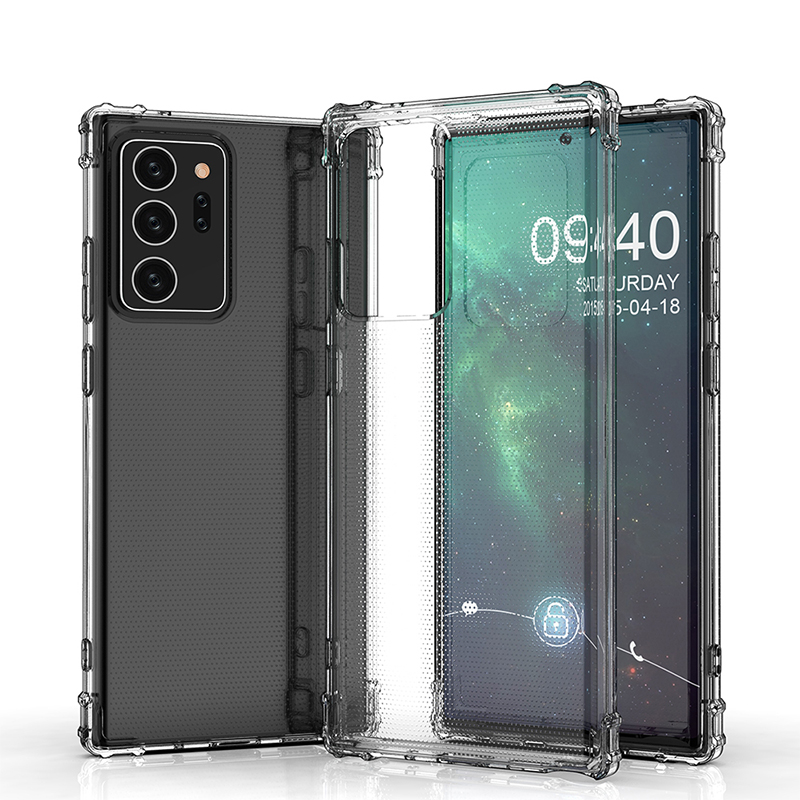 Мягкий гелевый прозрачный чехол из ТПУ для телефона Samsung Galaxy Note 20, ультрапрозрачный чехол для Note 20 Plus, сумка для мобильного телефона
