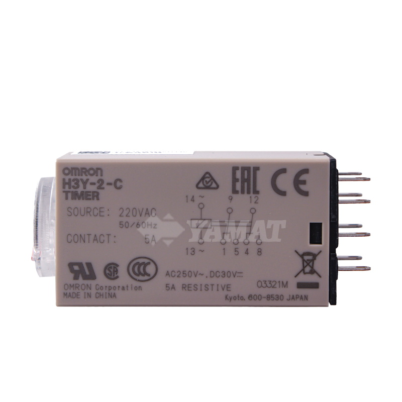 Omron Реле H3Y-2-C а-ля 60ые AC220V устройство управления реле времени миниатюрный твердотельный таймер высокого качества из иамат
