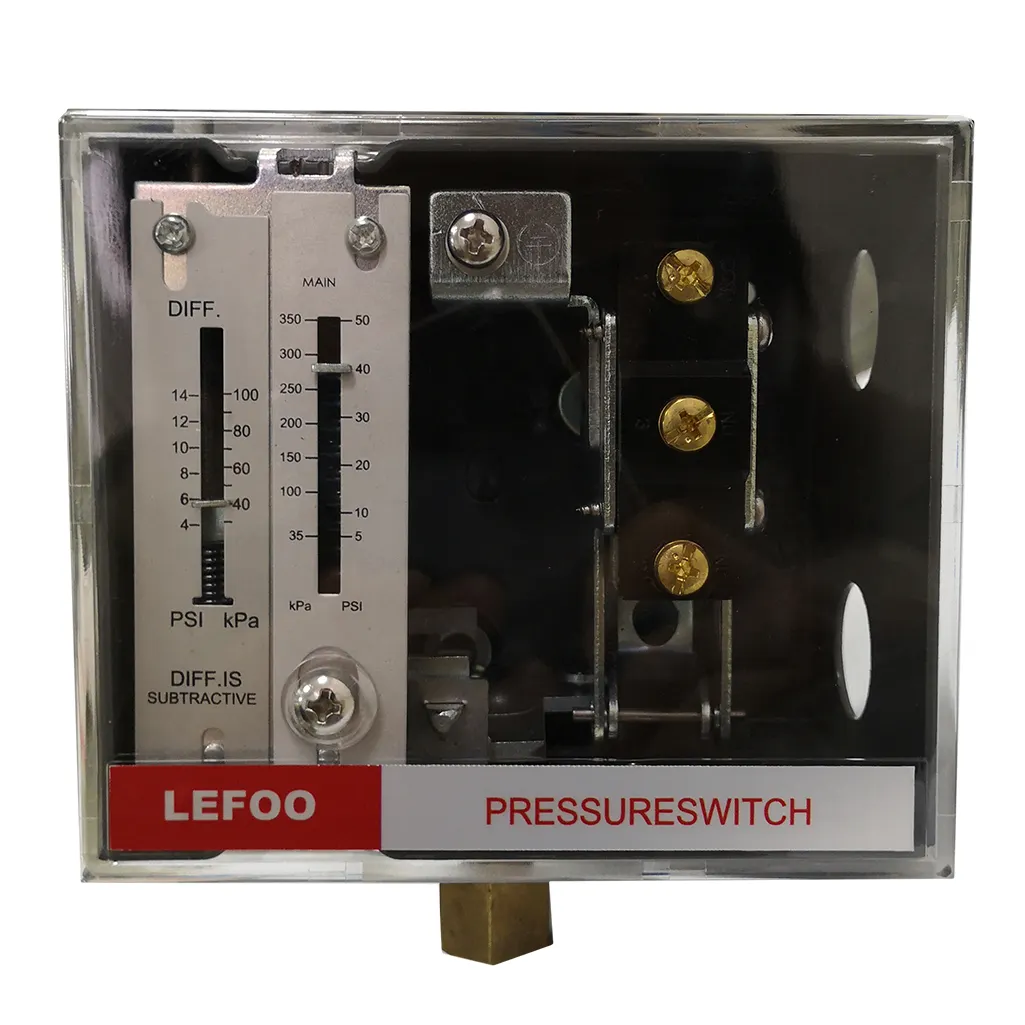 Pressure Switch Controller LEFOO Pressure Controller For Oil Pressure Steam Pressure Boiler System LF56