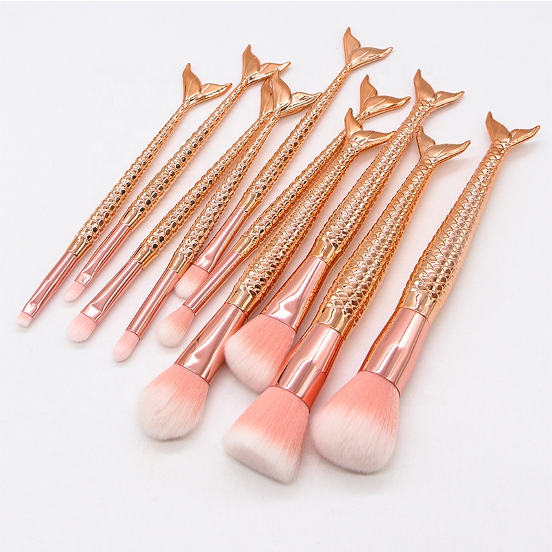 Private Label Eyebrow Eyeliner Brush Angled Flat Eyebrow Comb Professional Beauty Makeup Brushes For Lash Eye Brow Brush