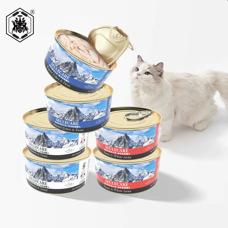 OEM ODM банка для кошек для мамы и ребенка, натуральное питание, корм для кошек, влажные консервы для домашних животных