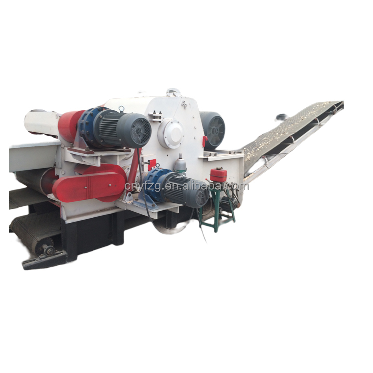 Diesel Wood Chipper Shredder Large Drum Wood Chipper