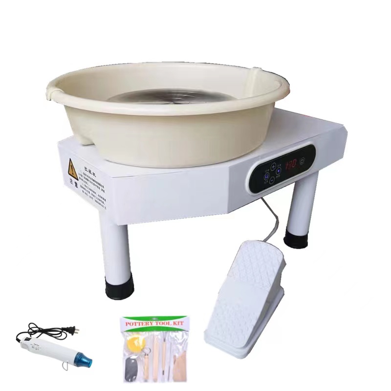 LCD touch school family kids use Pottery Making Machine Art Diy Pottery Tools Ceramic Machine