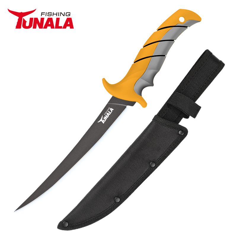 New Stainless Steel Fillet Fish Knife Knife Blade Material Fish Slice Knife For Kitchen Fishing