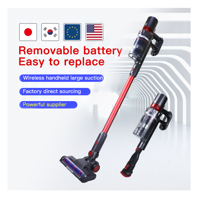 Handheld Stick Multifunction Quick Rechargeable Cordless Wireless Carpet Vacuum Cleaner