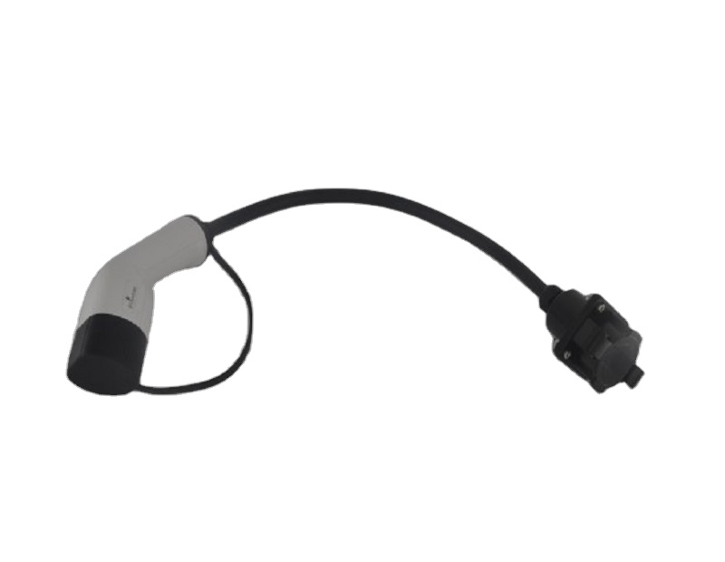 16a single phase type 1 to type 2 charging adapter cable workersbee ev charger adapter