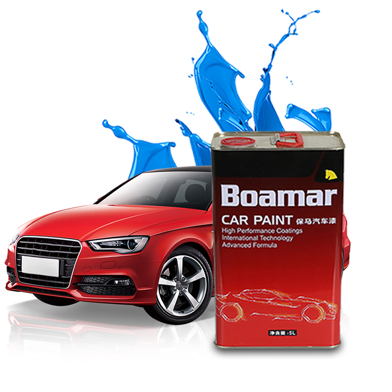 Поставщик автомобильной краски Boamar, покрытие с высоким содержанием твердого материала 2k, прозрачное покрытие