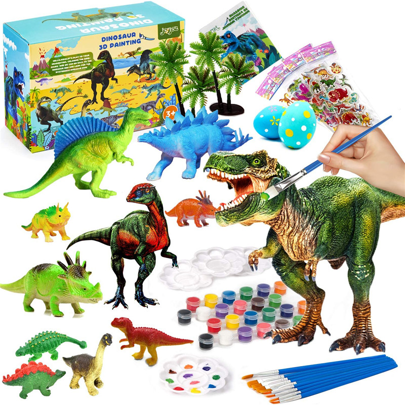 Brand high quality 3D Painting Dinosaurs Arts and Crafts Christmas Birthday Gift for Kids Boys Girls
