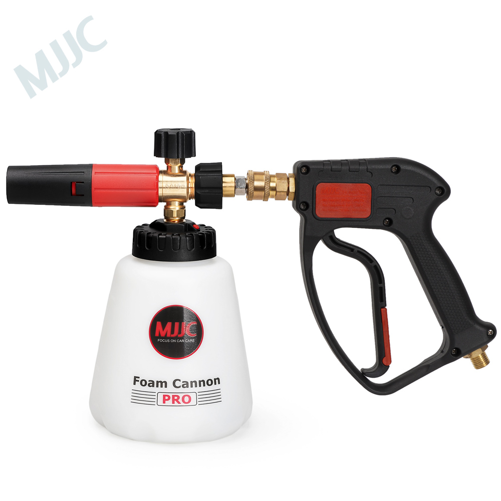 MJJC Автомобильная пенная насадка Cannon Pro Kit с пусковым пистолетом высокого давления M14 x 1,5 мм Штекерный разъем