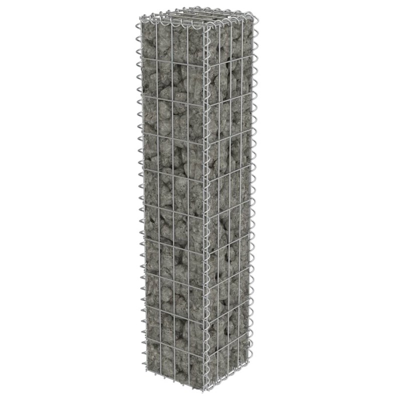 Metal Wire Baskets For Landscape Architecture / 2x1x1m Welded Gabion Basket / Decorative Gabion Basket