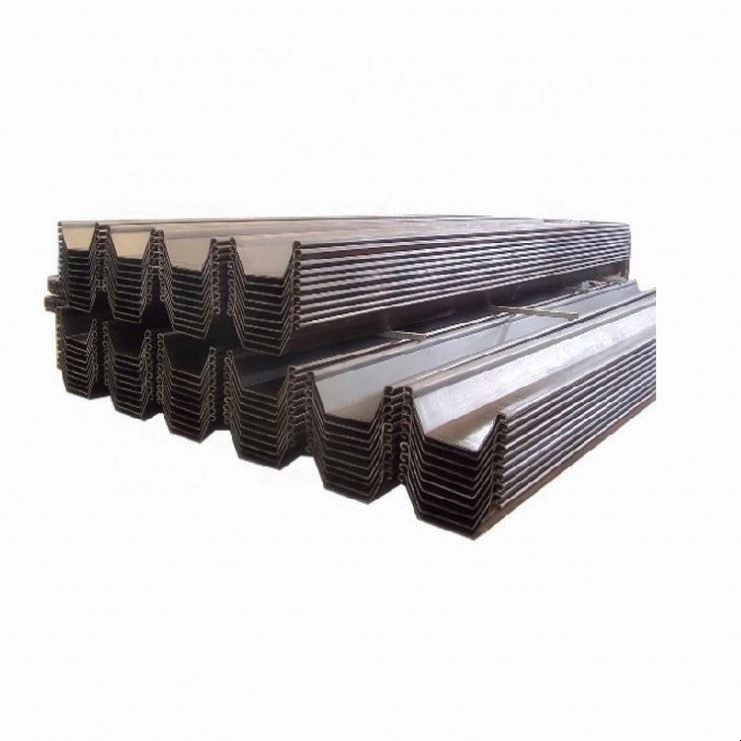 Manufacturer Low price U Z type 2 steel sheet pile prices SPU 2 for Philippines