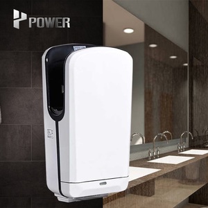 Customized Logo Abs Material Wall Mounted Hand Dryer Automatic Commercial Sensor High Speed Jet Air Hand Dryer For Toilet