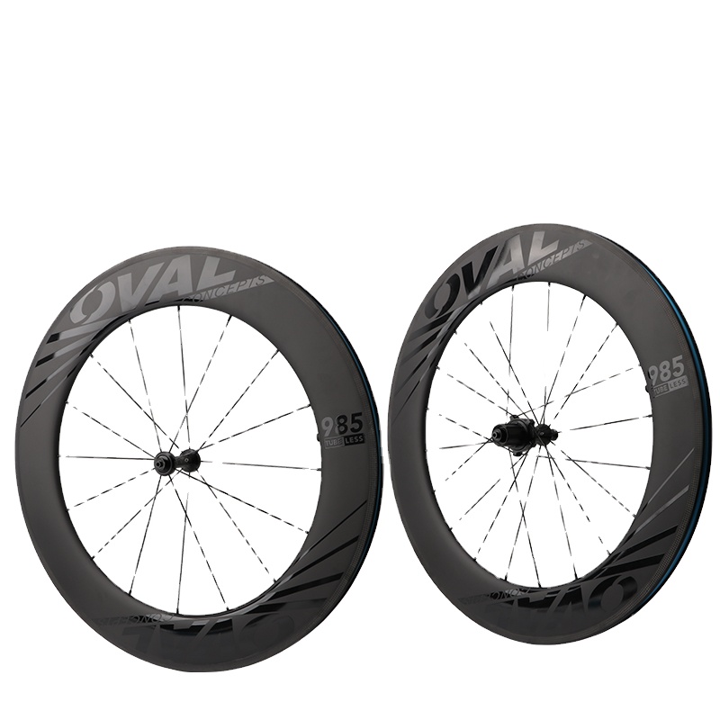 Road bike racing wheel set carbon fiber 88mm big knife rim wheel set 1 pair 700C UD 3K carbon fiber wheel set