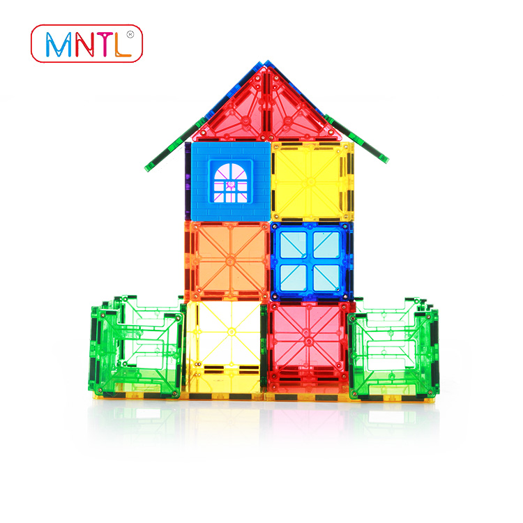MNTL 100 шт 3d Магнитные плитки игрушки креативные детские строительные блоки Набор Монтессори развивающие игрушки CPSC, CE, EN71, ASTM