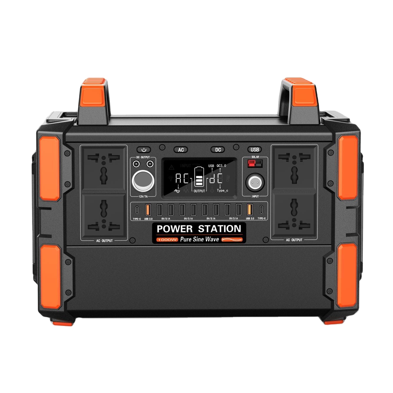 Электростанция генератор 3,7 v 327600mah Портативная солнечная с солнечной панелью на открытом воздухе для зарядки и передачи информации для CPAP Машина для компьютеров и ноутбуков
