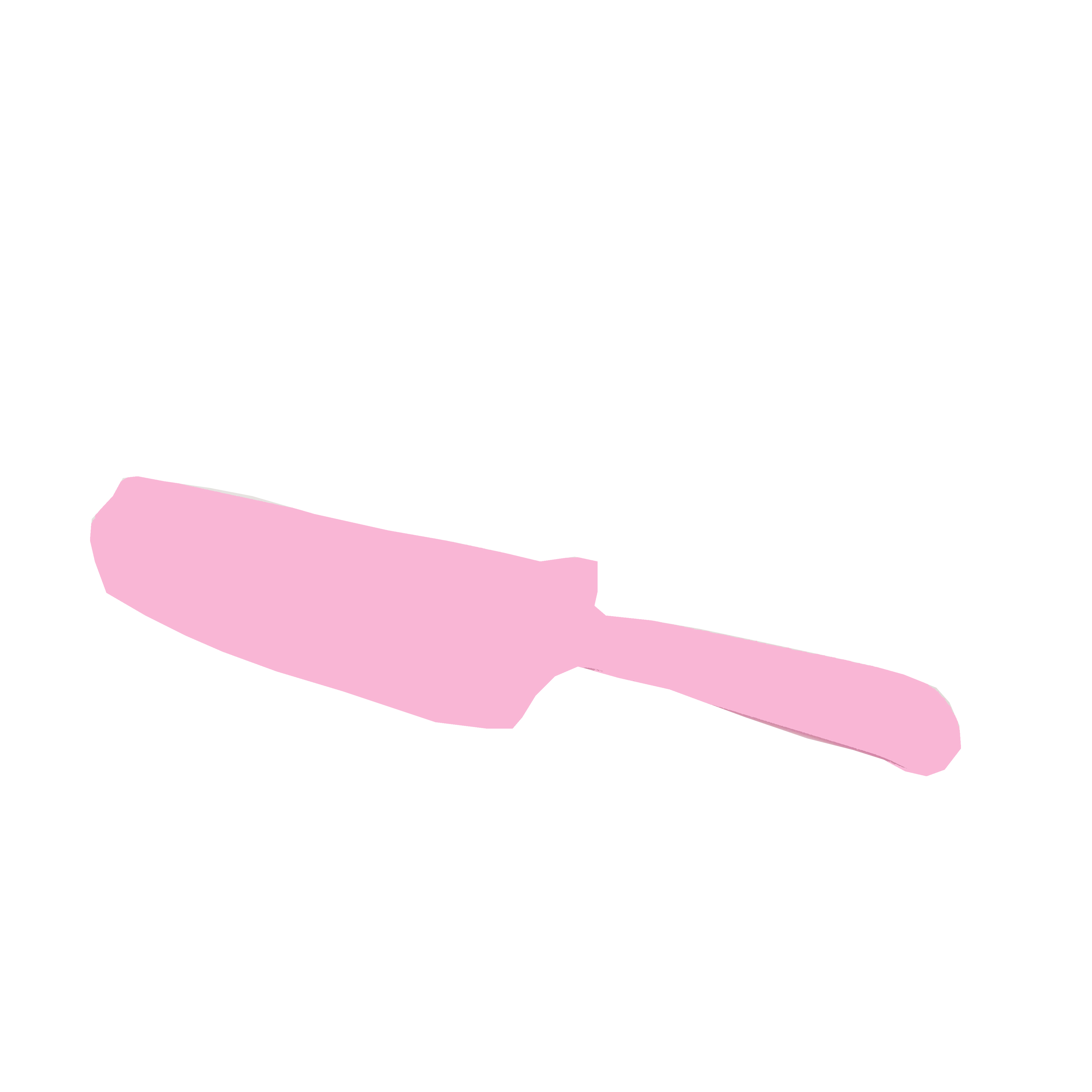 Best selling plastic knife for birthday cake colorful plastic knife butter knife