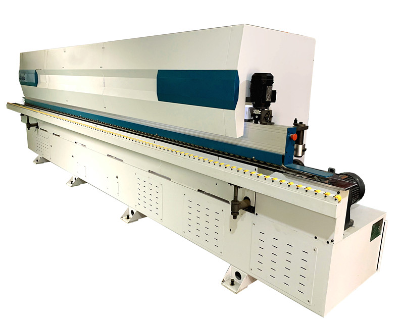 CNC full automatically woodworking pvc wood profile coating edge banding machine