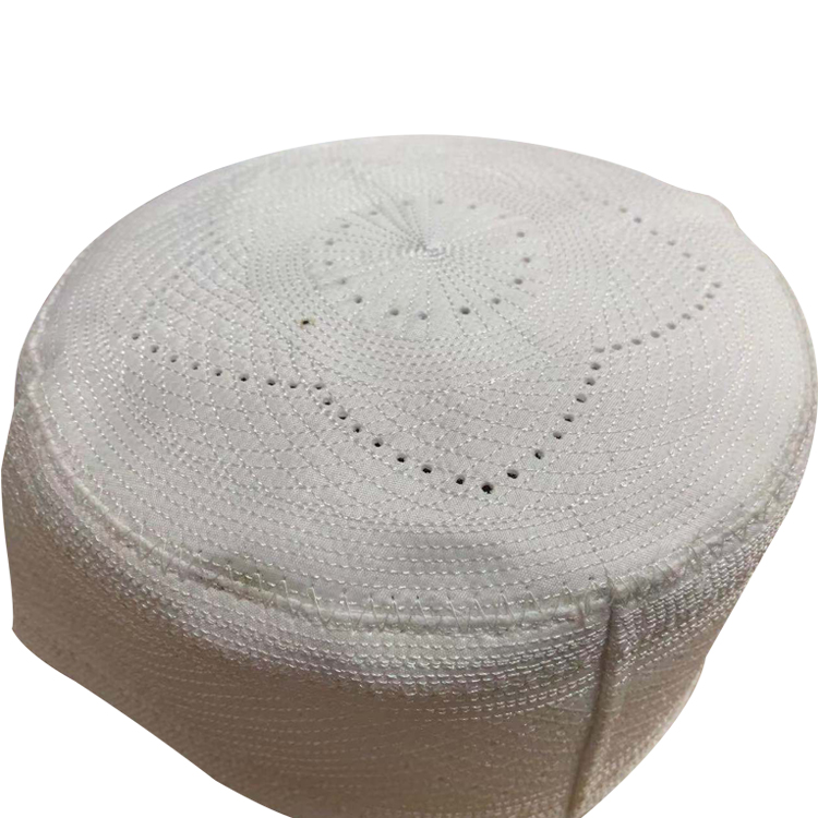 Wholesale Hand-Made High Quality National Islamic Prayer Hat Cap Muslim Kopiah Kufi Praye Cap Muslim