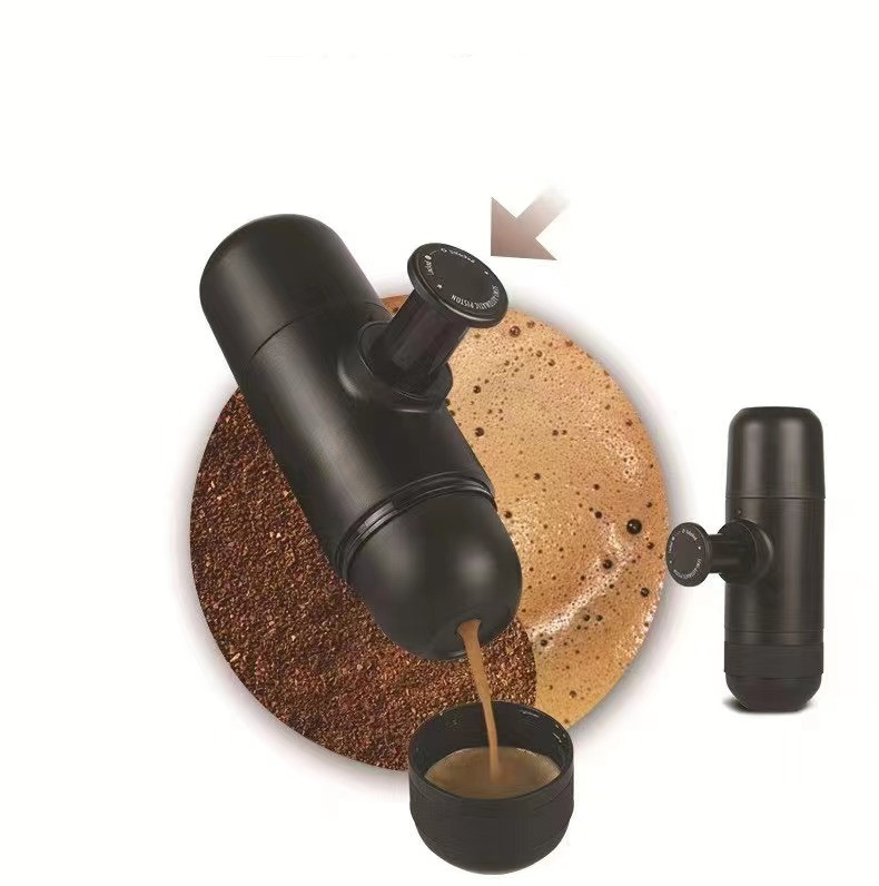portable travel manual instant capsule mini Espresso Maker Coffee Machine