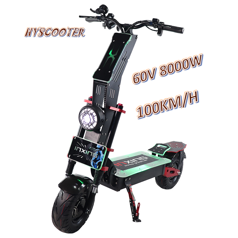 Новый X-13 взрослых 8000 Вт offroad 60V Складная по бездорожью двойного мотора dualtron Электрический скутер для взрослых мощный в Европе склад