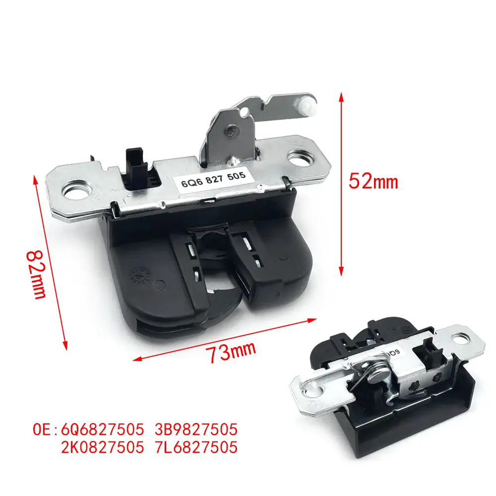 AUSO OEM 6Q6827505 3B9827505 2K0827505 7L6827505 Auto Parts Car Back Trunk Door Lock Actuator